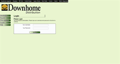 Desktop Screenshot of downhomeinc.com